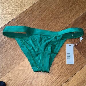 Frankie’s Bikinis Satin Bikini Bottom